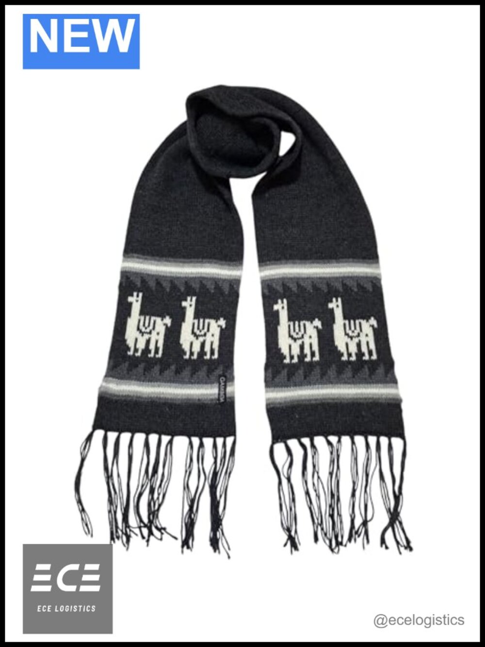 Alpaca Wool Knit Scarf Lightweight Warm Winter Fall Unisex